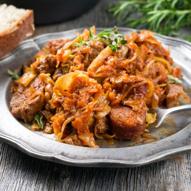 Hunter Stew with Meat and Mushrooms (400g)