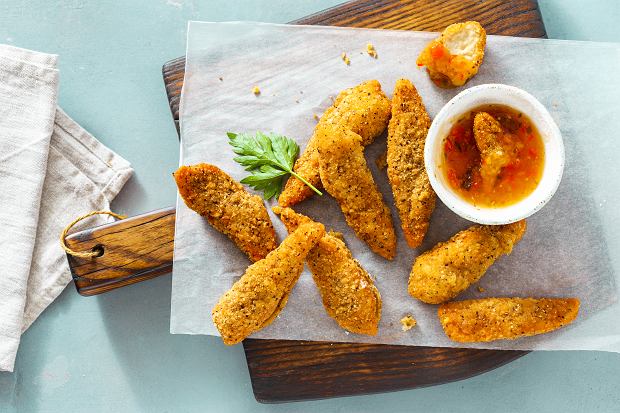 Nuggets with dips